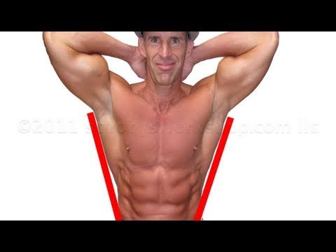 how to obtain a v shaped body