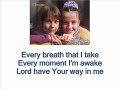 Lord I Give you my Heart Worship Video with Lyrics