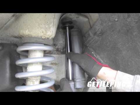 How To: Install front shocks on 1984-2001 Jeep Cherokee XJ – GetJeeping