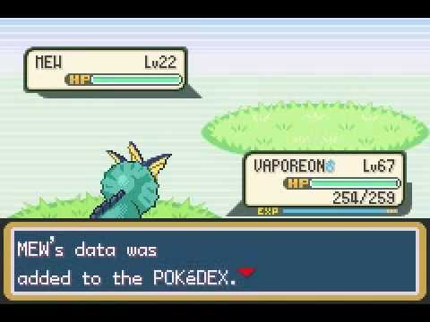 how to get mew i pokemon red