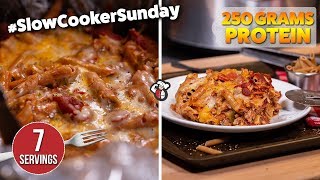 Easy Meal Prep SLOW COOKER PIZZA Recipe