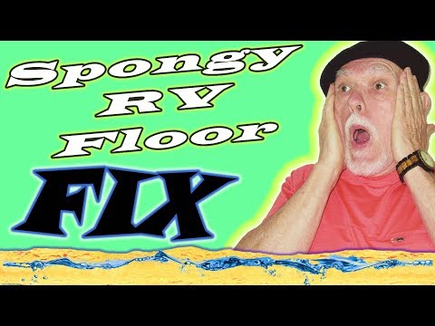 how to repair rv floor