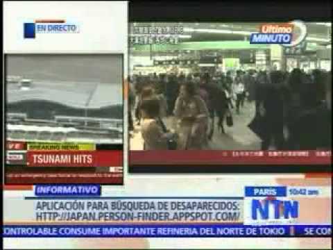 Terremoto en Japón –Tsunami Japan 2011