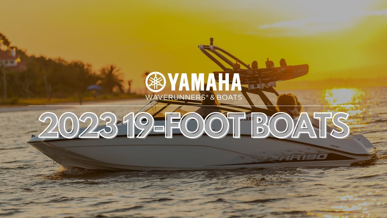 Yamaha's 2023 19-Foot Boats