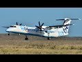 DONCASTER AIRPORT (UK) FLYBE DASH-8 & AER ARANN ATR-72