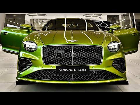 2025 Bentley Continental GT Speed FIRST EDITION: Luxury Coupe | Tourmaline Green