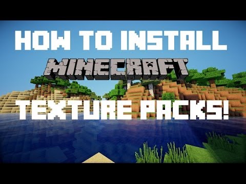 how to get a minecraft texture pack