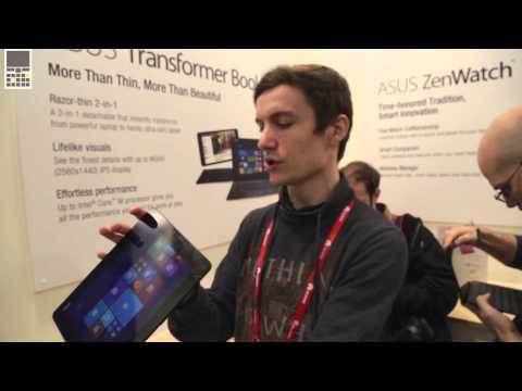 ASUS Transformer Book Chi - первый взгляд на ноутбуки от сайта Keddr.com - MWC 2015