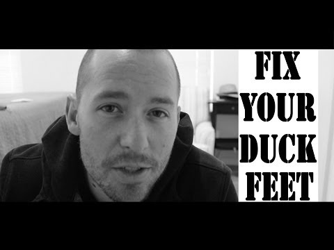 how to cure duck feet