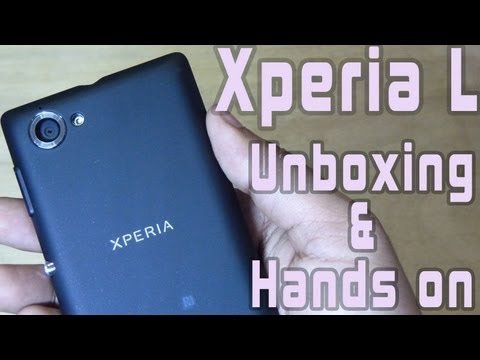 Sony XPERIA L Unboxing & Hands on Review HD by Gadgets Portal