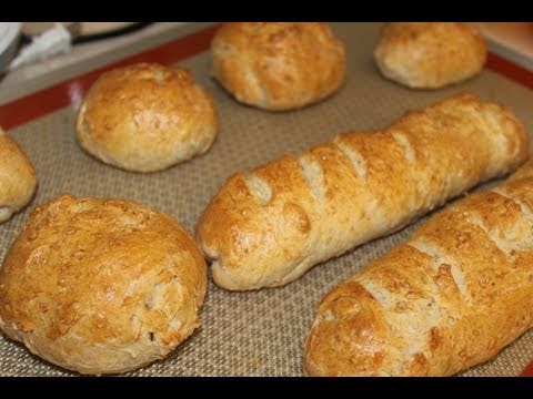 Bread - In this video I show you step-by-step the way I was taught to make your own bread at home with no fancy equipment or machines. This method and recipe is supe...