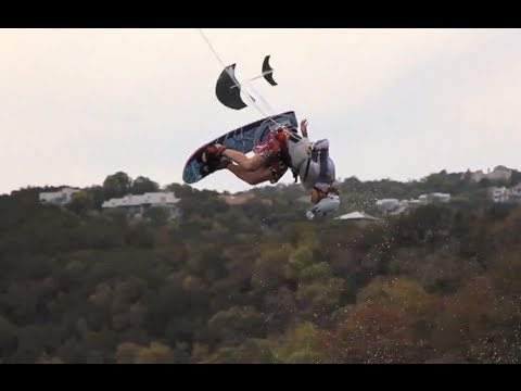 Freestyle AirChair Hydrofoil Riding (wakeboarding sitting down) Thumbnail of Video