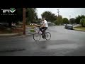 Click here to watch this video Grandpa with big horns on a bicycle - WTF