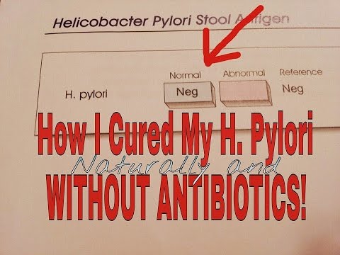 how to get rid of h pylori infection naturally