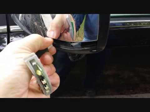 2011 Chrysler Town & Country Side View Mirror Turn Signal Repair