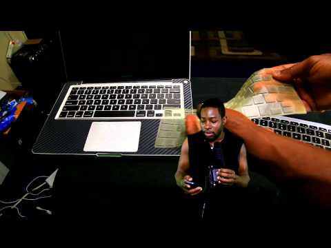 how to apply kuzy keyboard cover