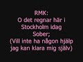RMK feat. Sober - Det Regnar I Stockholm