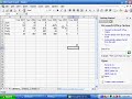 row and column labels in excel