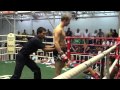 Joe ( Tiger Muay Thai) wins fight with broken hand @ Bangla Thai Boxing Stadium