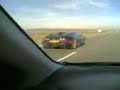Bugatti Veyron on highway Accelerating!