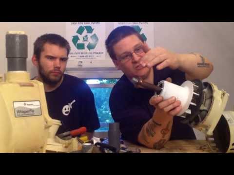 how to rebuild pump motor