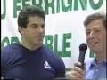 Pat interviews Lou Ferrigno for TV program