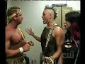 Johnny Punch, Roni Jonah, and Pat Buck backstage promo