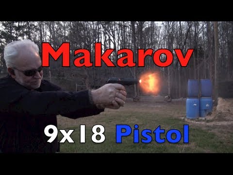 Makarov 9x18 Pistol Shooting
