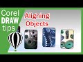 Aligning objects in CorelDraw X3