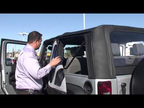 how to remove jeep soft top