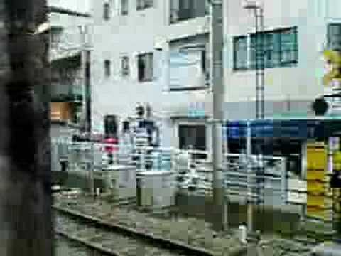 Train ride in Tokyo,Japan (Tokyu Oimachi Line)