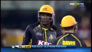 Chris Gayle Fastest Hundred   World Record 16 Sixe