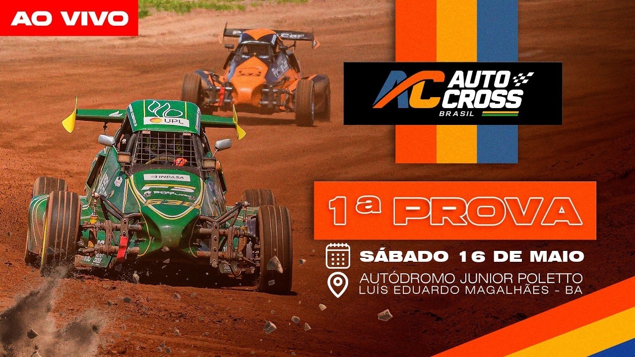 Autocross Brasil 2026 - 1ª Etapa (RETRANSMISSÃO TV NOTÍCIAS AGRÍCOLAS E BRTV MAX)