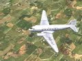 Simulated Vintage Footage of a Flight over China (1940s)