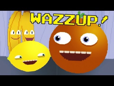 Annoying Orange - WAZZUP Video Game Style!