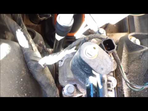 DIY How to replace install thermostat housing 2005 Chrysler Sebring