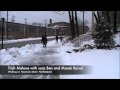 An overdue winter visits the Pioneer Valley - YouTube