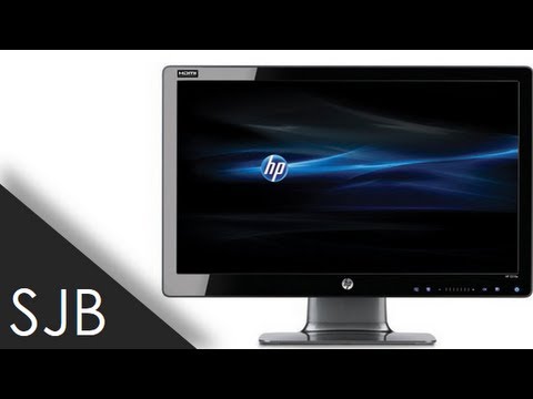 how to turn hp monitor vertical