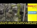 M-710iC and M-16iB Plastic Container Packaging - FANUC Robotics Industrial Automation