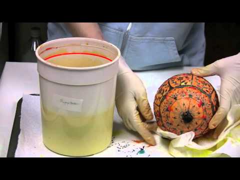 how to dye ostrich eggs
