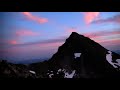 Solnedgang sett fra Ystetind i Vestnes Romsdal