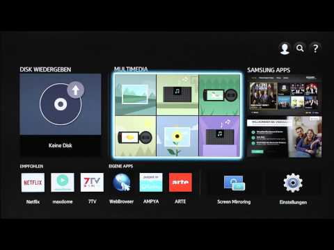 Samsung Blu-ray Player: Wiedergabe von USB-Inhalten