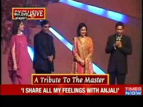 SACHIN TENDULKAR- BEST PARTNERSHIP WITH ANJALI