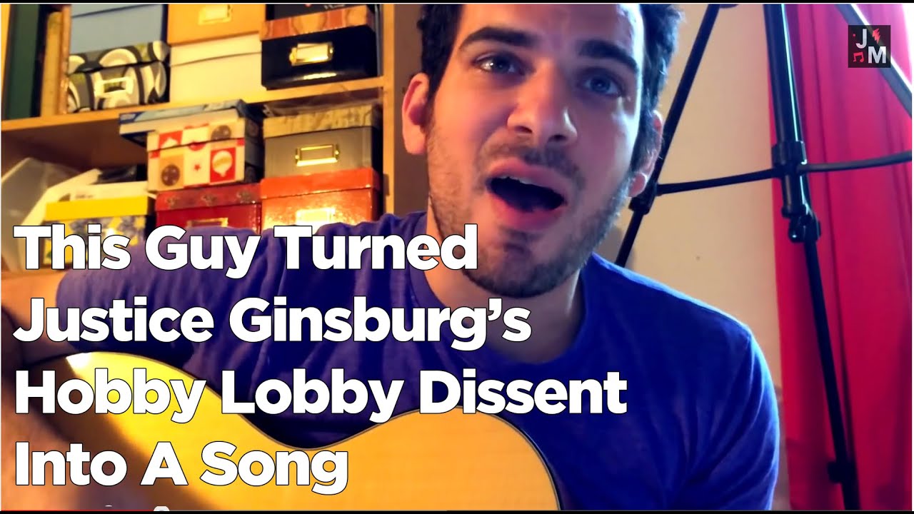 Ruth Bader Ginsburg's Hobby Lobby Dissent Is Already a Song
