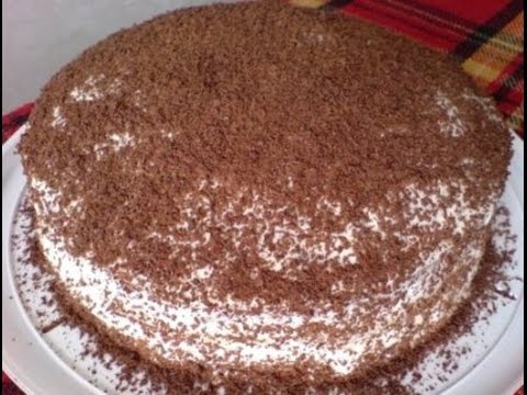 Как приготовить легкий вкусный торт в домашних условиях