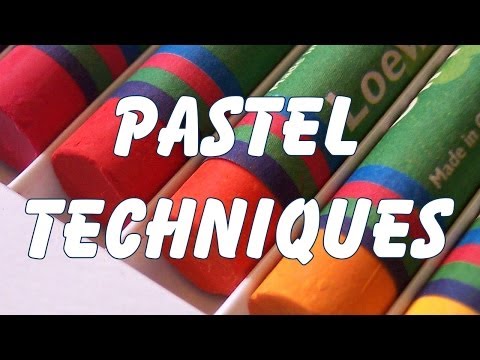 how to draw with pastels