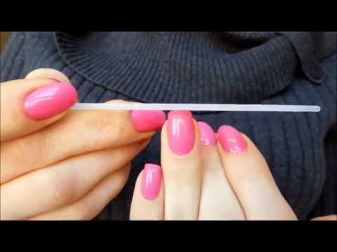how to properly file your nails