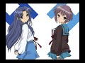 Hare Hare Yukai version  Ryouko Asakura and Nagato Yuki