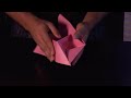 Folding Origami Paper Crafts : How to Make an Origami Reverse Sync