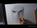 Drawing Damon Salvatore / Ian Somerhalder - YouTube